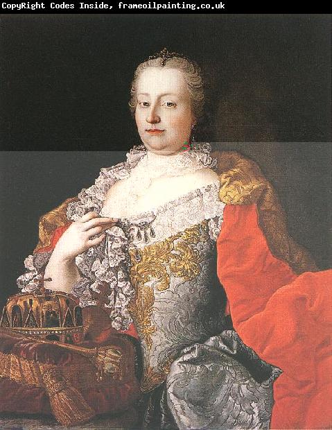 MEYTENS, Martin van Queen Maria Theresia sg